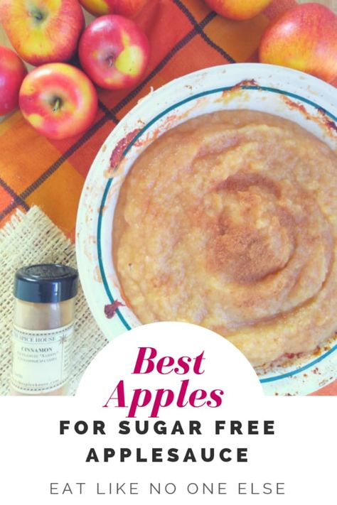 Have you ever purchased applesauce in the store? Did you read the ingredient list? If you did you may have seen sugar or high fructose corn syrup as added ingredients. Have you ever made your own applesauce? Does the recipe call for a 1/4 cup of sugar? Is adding sugar to applesauce really necessary? Can...Read More Crockpot Apples, No Sugar Added Applesauce, Applesauce Recipes Canning, Best Apples For Applesauce, Easy Apple Sauce, Apples For Applesauce, Canned Applesauce, Homemade Applesauce Recipes, Slow Cooker Applesauce