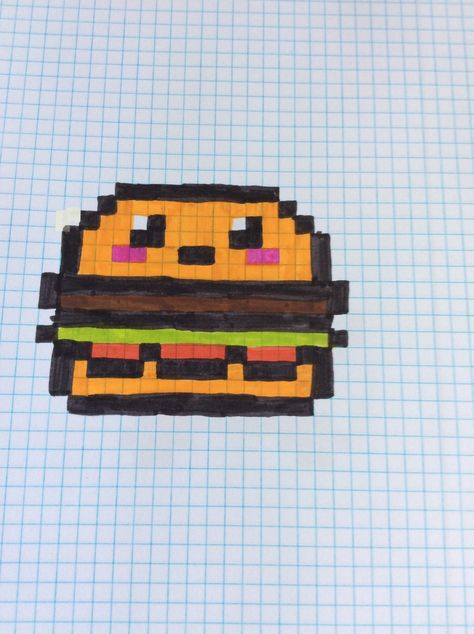 pixel art hamburger : +31 Idées et designs pour vous inspirer en images #design #icons #indie #inspiration #pixelarthamburgerimages #pixelarthamburgerphotos #PixelArt #ressources #telecharger #wallpapers Pixel Kawaii, Image Pixel Art, Horse Tattoo Design, Pixel Art Pokemon, Simple Anime, Kawaii Disney, Pixel Art Tutorial, Easy Pixel Art, Instruções Origami