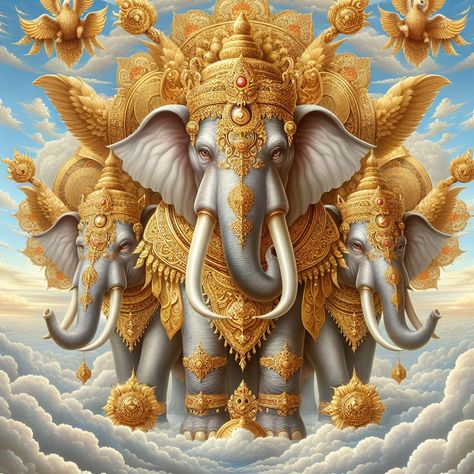 Lucky Elephant Wallpaper, Abundance Images, Ganesha Artwork, Ganpati Bappa Wallpapers, Elephant Photography, Poster Color Painting, Elephant Wallpaper, Cambodian Art, Lucky Wallpaper