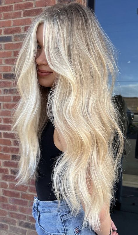 Blonde Hair Goals, Perfect Blonde Hair, Bright Blonde Hair, Summer Blonde Hair, Blonde Hair Transformations, Dyed Blonde Hair, Light Blonde Hair, Blonde Hair Inspiration, Blonde Hair Looks