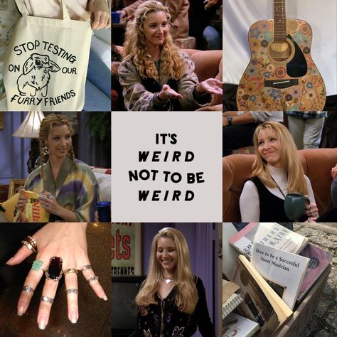 #phoebebuffay #friends #aesthetic #moodboard Phoebe Aesthetic Friends, Phoebe Friends Aesthetic, Pheobe Buffay Core, Pheobe Friends Aesthetic, Friends Fall Aesthetic Tv Show, Phoebe Buffay Aesthetic Moodboard, Enfp Outfit Aesthetic, Pheobe Buffet Aesthetic, Phoebe Buffay Icon