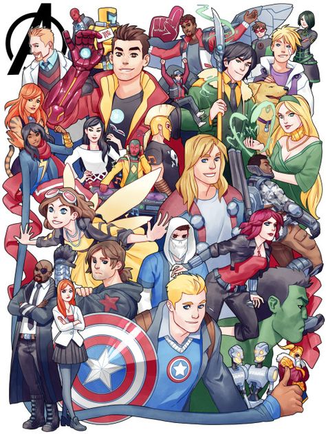 avengers academy | Tumblr Marvel Academy, Avengers Fanart, Marvel Avengers Academy, Avengers Academy, Avengers Cast, Avengers Comics, Marvel Fan Art, Avengers Wallpaper, Marvel Avengers Funny