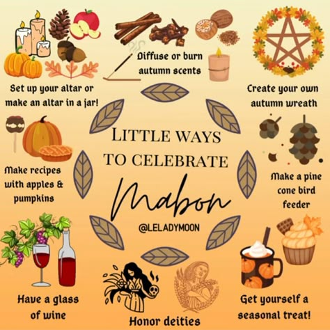 Sunday Magick, Autumnal Equinox Celebration, Celebrate Mabon, Wicca Holidays, Witches Wheel, Wiccan Sabbats, Solstice And Equinox, Autumn Witch, Green Witchcraft