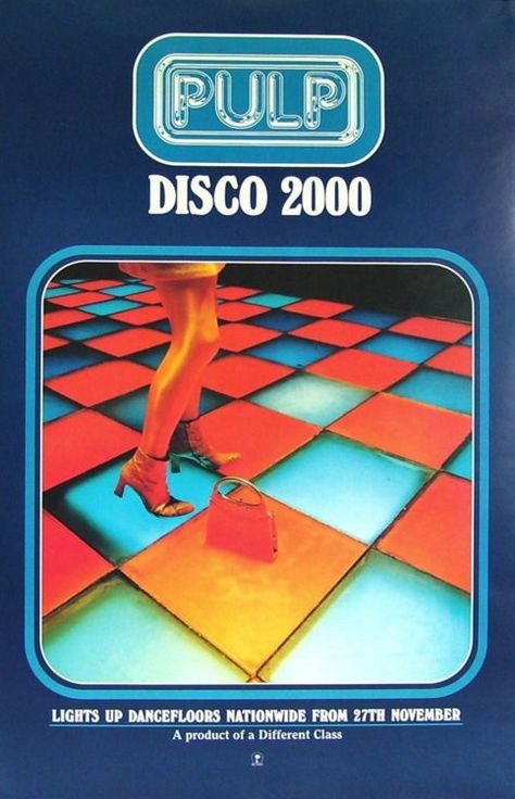 Pulp Disco 2000, Pulp Band, Only The Young, Jarvis Cocker, Cover Album, Promo Poster, Music Things, Poster Photography, Music Poster Design