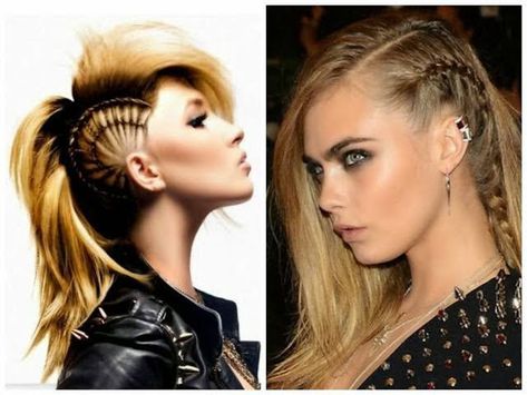 Glam Rock Hairstyles, Rock Hairstyle, Rock Hairstyles, Glam Rock, Bobby Pins, Ear Cuff, Dreadlocks, Hair Accessories, Hair Styles