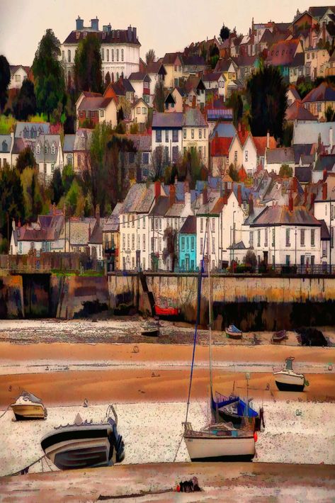 Appledore - North Devon Arts Devon Whitehead Art, Appledore Devon, North Devon England, Dartmouth Devon, Devon Artist, Dartmoor Devon, Wash Painting, Pen And Wash, Room Prints