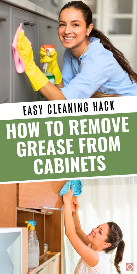 Get rid of greasy cabinets the easy way with this homemade cleaning solution! Simple, effective, and chemical-free, this DIY cleaner makes kitchen maintenance a breeze. Save this pin for an essential household cleaning hack! Cleaning Kitchen Cabinets, Microwave Sponge, Vinegar Hacks, Vinegar Cleaning Hacks, Cabinet Cleaner, Cleaning Cupboard, Kitchen Degreaser, Random Things To Buy, Diy Storage Solutions