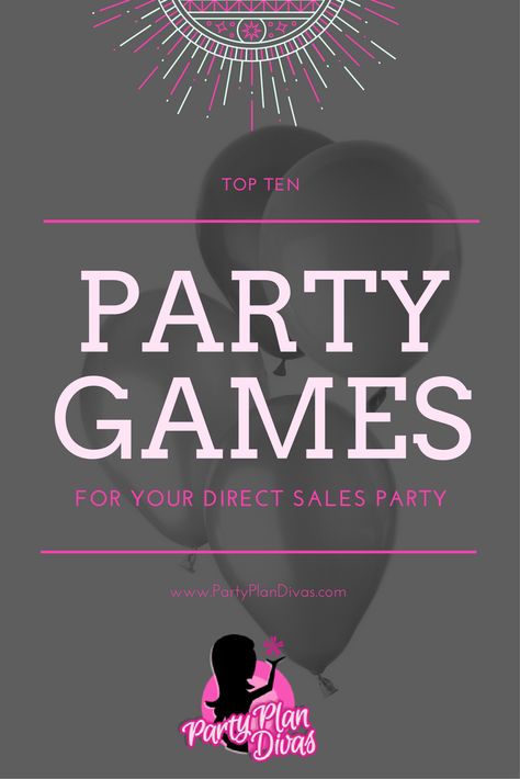 Direct Sales Party Games, Direct Sales Games, Indoor Party Games, Facebook Party Games, Online Party Games, Direct Sales Party, Engagement Party Games, Party Planning Business, Game Room Kids