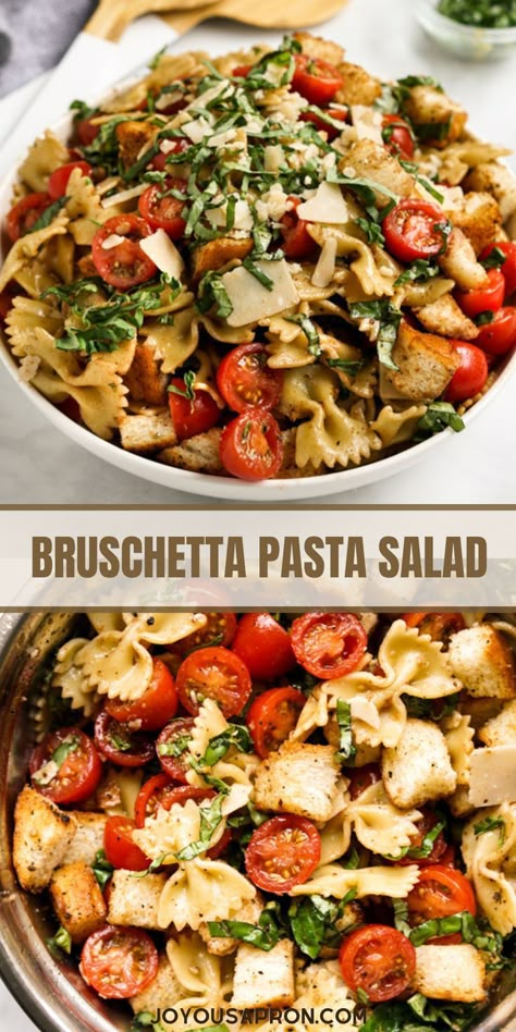 Balsamic Vinegar Pasta Salad, Pasta Salad With Red Wine Vinegar, Bruchetta Pasta Salad Recipe, Bruschetta Pasta Salad Recipes, Balsamic Vinegarette Pasta Salad Recipe, Balsamic Vinegar Pasta, Balsamic Pasta Salad, Bruschetta Salad, Bruschetta Pasta Salad