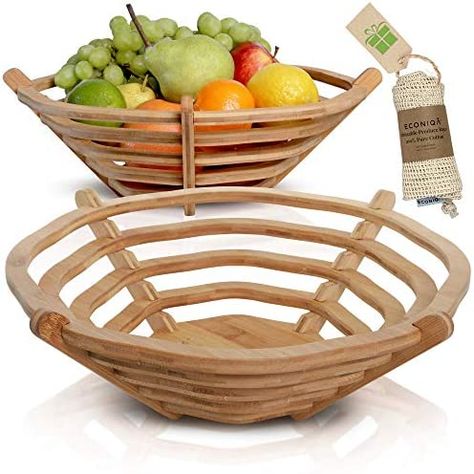 Wood Fruit Bowl, Modern Fruit Bowl, Pastry Bread, Store Fruit, Large Wooden Bowl, Tiered Fruit Basket, Wooden Fruit Bowl, Fruit Holder, Fruit Stands