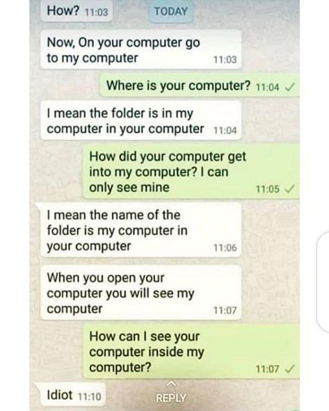 Whatsapp Chat Funny. Whatsapp Chat English, Whatsapp Chats Funny, Funny Chats Whatsapp English, Whatsapp Funny Chat, Computer Jokes, Funny Sms, Whatsapp Text, Quit My Job, Quitting Job