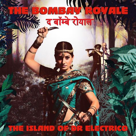 'The Island of Dr Electrico' by the Bombay Royale on Hope Street Records Electro Music, Underground Hip Hop, Music Album Covers, Vintage Bollywood, Mp3 Song, Music Performance, World Music, Music Albums, Music Album