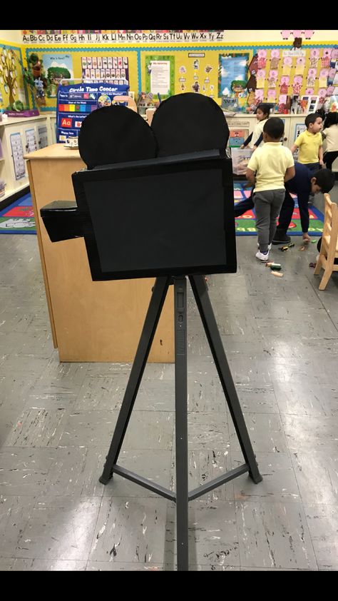 News Station Camera- Weather Camera Theme Preschool, Dramatic Play Weather Station, News Station Dramatic Play, Weather Station Dramatic Play, Weather Preschool, Dramatic Play Themes, Play Stations, Emergent Curriculum, Preschool Weather