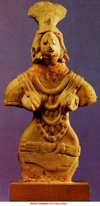 ancient mother goddess sculptures | Mother Goddess from Indus Valley Bronze Age Civilization, Mohenjo Daro, Indian Philosophy, Indus Valley, Goddess Sculpture, Ancient Goddesses, Indus Valley Civilization, Ancient Statues, Om Namah Shivaya