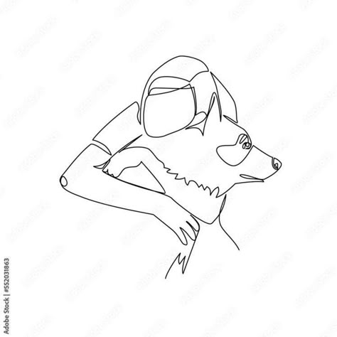 Husky Outline Tattoo, Lab Outline Tattoo, German Shepherd Tattoo Outline, Louise Tattoo, Border Collie Tattoo, German Shepherd Tattoo, Husky Tattoo, Tatoo Dog, Small Wolf Tattoo