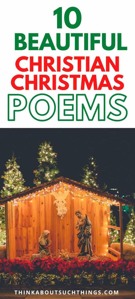 Christmas Worship Ideas, Christmas Eve Poem, Christian Poetry Spiritual Inspiration, Christmas Poems For Kids Church, Christian Christmas Program Ideas, Christian Christmas Stories, Christmas Stories Inspirational Lds, Christmas Poetry For Kids, Christian Christmas Songs For Kids