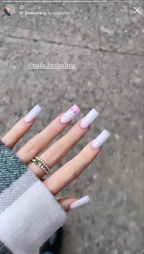 Cdg Nails, Heart Nails, Pink Heart, Baby Pink, Pink Nails, Nails, Pink, Beauty