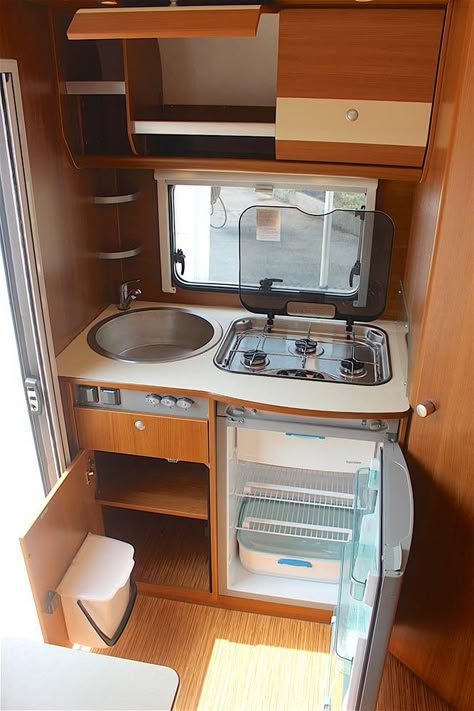 Kitchen Unit Designs, Kombi Home, Kitchen Unit, Bus House, Mobile Living, Cabinet Designs, Lake Food Ideas Summer, Food Ideas Summer, Build A Camper Van