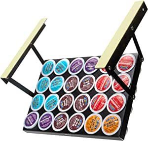 Storage Pod, Keurig Pods, Small Apartment Organization, K Cup Holders, Coffee Pod Storage, Coffee Holder, Coffee Pod Holder, Space Saving Hangers, Hanging Closet Organizer