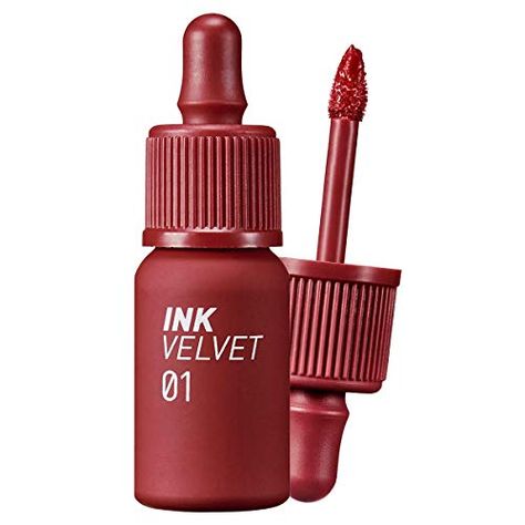 The 13 Best Korean Makeup Brands of 2020 Best Korean Makeup, Rosa Make-up, Peripera Ink Velvet, Korean Makeup Brands, Penyimpanan Makeup, Korean Lip Tint, Velvet Lip Tint, Gradient Lips, Korean Lips