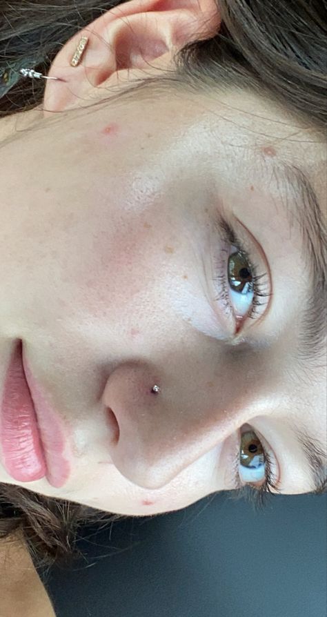 Small Nose Piercing Stud Aesthetic, Left Nose Piercing, Nose Piercing On Big Nose, Aesthetic Nose Piercing Stud, Nose Piercing Stud Aesthetic, Nose Stud Aesthetic, Big Nose Piercing, Nostril Piercing Aesthetic, Nose Piercing Big Nose