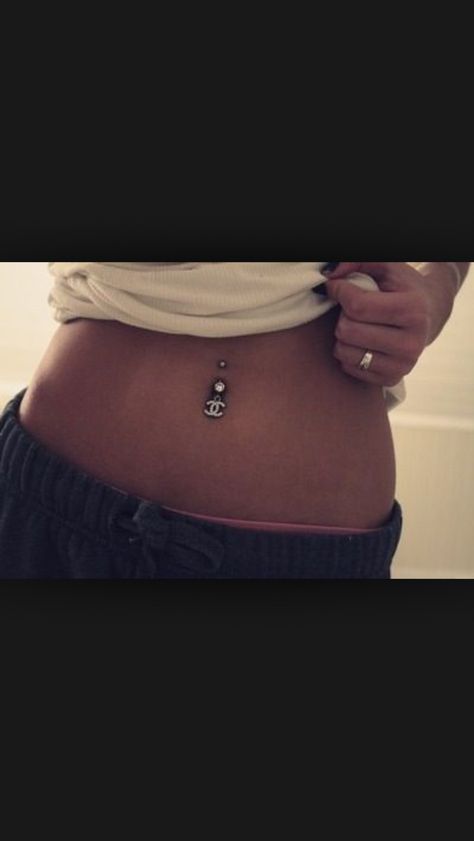 Chanel Navel Piercing😍 Chanel Belly Piercing, Belly Button Piercings, Belly Button Piercing Jewelry, Y2k Baddie, Button Piercing, Tattoo Henna, Navel Piercing, Belly Piercing, Button Rings