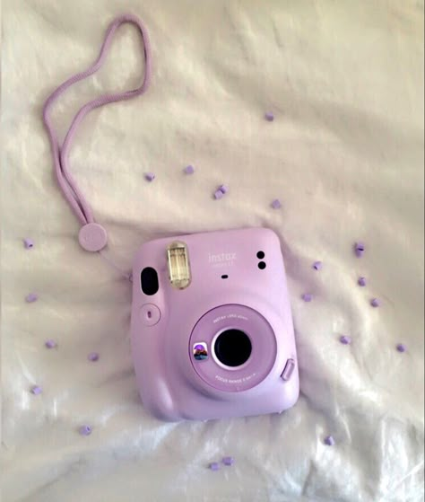 Rachelcore Aesthetic, Polaroid Camera Pictures, Instax Mini Ideas, Polaroid Instax Mini, Purple Coquette, Camera Painting, Uni Vibes, Polaroid Aesthetic, Instax Mini 11