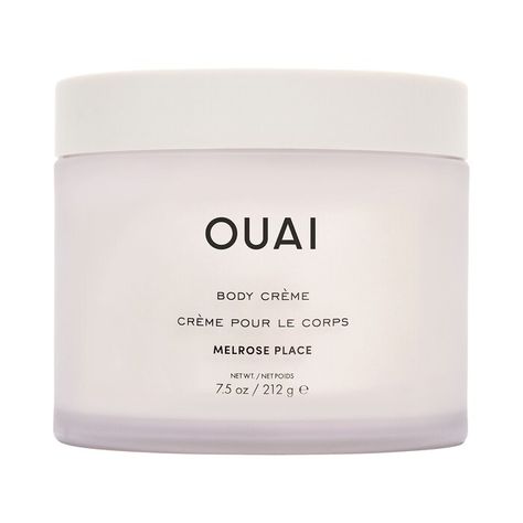 Melrose Place Body Cream - OUAI | Sephora Ouai Body Cream, Ouai Melrose Place, Whipped Body Cream, Cupuacu Butter, Melrose Place, Cream For Dry Skin, Body Moisturizers, Rose Scented Products, Body Cleanser