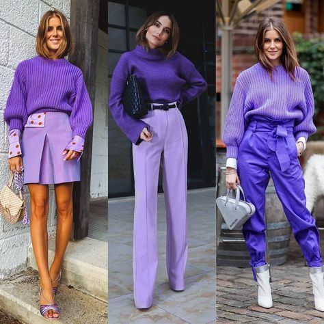 Purple Monochrome, Cute Sporty Outfits, Bright Outfits, Color Blocking Outfits, Paris Chic, Purple Outfits, Fashion Blogger Style, Maxi Robes, Sporty Outfits