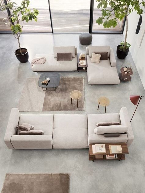 50 Fabulous Living Room Sofa Ideas and Designs — RenoGuide - Australian Renovation Ideas and Inspiration | Interiores de casas, Sala de estar decoração moderna, Interior da sala de estar Interior Design Per La Casa, Living Room Decor Modern, Cheap Home Decor, Modular Sofa, Luxury Living Room, Living Design, Living Room Interior, 인테리어 디자인, Room Interior