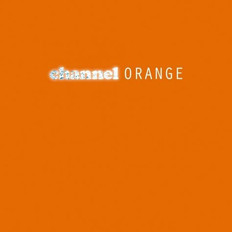 Channel Orange Album Cover, Frank Album, Frank Ocean Channel Orange, Frank Ocean Album, Rap Album Covers, R&b Albums, Channel Orange, Music Poster Ideas, Cool Album Covers