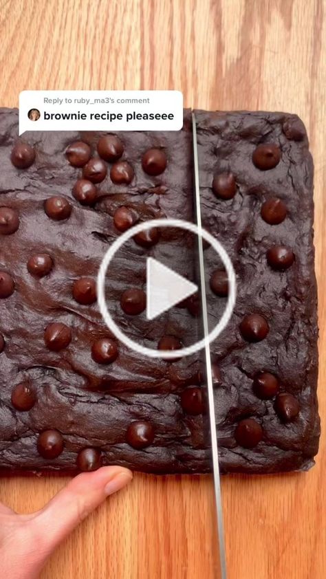 Kathleen Ashmore, Brownies Healthy, Inflammatory Recipes, Brownie Recipes, Healthy Eats, Healthy Dessert, Short Video, Brownies, Sweet Treats