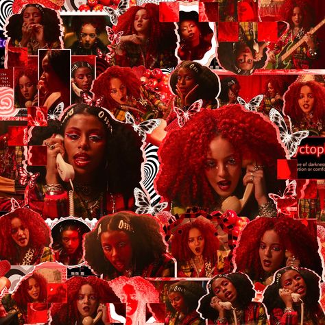 A Red Complex Edit of the Music Video "K.M.B." by the Nova Twins Nova Twins, Riot Grrrl, Pop Punk, New Song, News Songs, Punk Rock, Rock N Roll, Music Video, Natural Hair