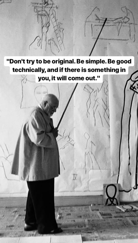 Art Student, Artist Quotes, Creativity Quotes, Good Words, Henri Matisse, Quotes Motivational, Pretty Words, Great Quotes, Wisdom Quotes