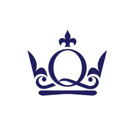 Queen Mary University logo, Crown, Letter Q logo, vector logo, SVG logo, Real company logo, Logos and Types. #logosandtypes #reallogos #svglogos #letterlogos #logoletterQ Queen Logo Design Crowns, Letter Q Tattoo Ideas, Logo Crown Design, Queen Crown Logo, Crown Vector Logo, Queen Logo Design, Crown Logos, F Logo Design, Queen Mary University Of London