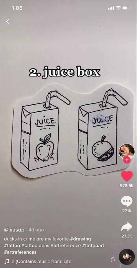 Apple Juice Box Tattoo, Juice Box Tattoo, Box Tattoo, Juice Box, Juice Boxes, Apple Juice, Tattoo Inspo, Color Tattoo, Art Tattoo