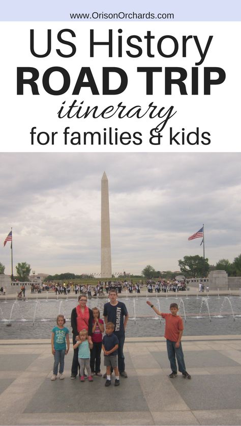 American History Road Trip, Us History Road Trip, Travel Homeschool, History Homeschool, American History Homeschool, Homeschool Field Trips, East Coast Road Trip, Homeschool Education, Virtual Field Trips