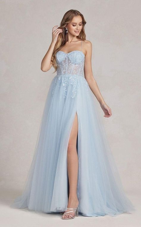 Ice Blue Wedding Dress, Ice Blue Wedding, Ice Blue Weddings, Blue Wedding Dress, Blue Wedding Dresses, Blue Wedding, Ice Blue, Prom, Wedding Dress