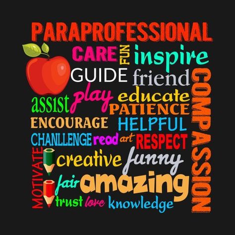 Paraprofessional Day, Paraprofessional Appreciation Day, Paraprofessional Quotes, Para Appreciation, Paraprofessional Appreciation, Special Education Paraprofessional, Special Education Quotes, Teacher Appreciation Poster, Paraprofessional Gifts