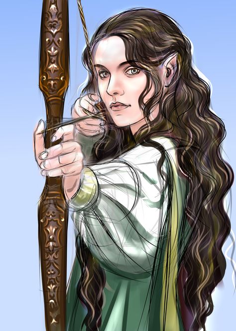 Lotr Elf Oc Female, Hobbit Character Art, Elven Oc, Earth Artwork, Mirkwood Elves, Elven Princess, Lotr Elves, Elf Characters, Tolkien Elves