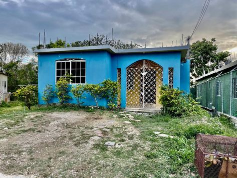 Houses In Jamaica, House In Jamaica, Cheap Property For Sale, Jamaica House, Cheap Houses For Sale, A Studio Apartment, Diy Storage Shed, Montego Bay Jamaica, Cheap Houses