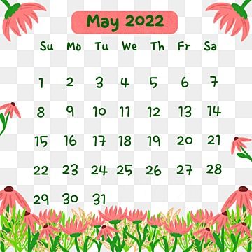 Calendar Design 2022, Design Kalender, May Calendar, Calendar Png, Design Calendar, Calendar Background, Calendar Vector, New Year Calendar, Calendar May