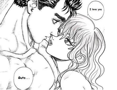 Guts X Griffith Fan Art, Berserk Genderbend, Female Griffith, Guts X Griffith, Griffith X Guts, Griffith And Guts, Berserk Fanart, Guts Griffith, Guts And Griffith