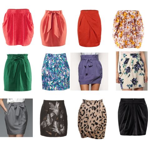 TULIP SKIRTS Kibbe Romantic, Capsule Wardrobe Women, Gamine Style, Be Soft, Soft Gamine, Bright Winter, Wardrobe Planning, Tulip Skirt, Straight Skirt