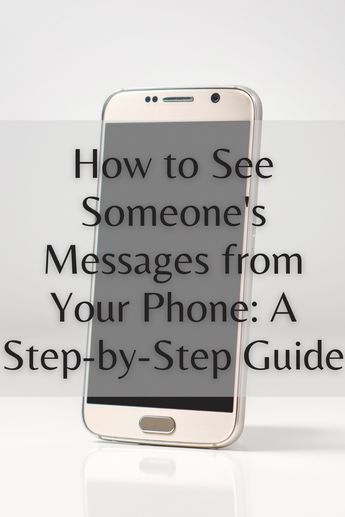 Learn to see someone's messages from your phone with this easy step-by-step guide. #SMSInsight #TextMonitor #DigitalSafety #PrivacyAware #TechGuide How To Spy On Someone Phones, Phone Tracker, Camera Tutorial, Hacking Websites, Android Phone Hacks, Iphone Tricks, Iphone Secrets, Cell Phone Hacks, Cheating Spouse