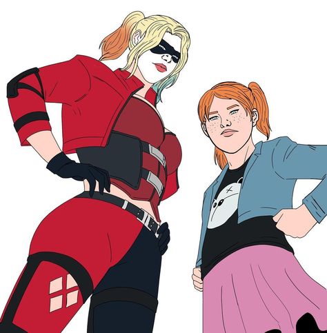 Quinns◇ on Instagram: “Hot dog harley step on me 🥲 . #lucyquinzel #lucyquinn #harleyquinn #harleenquinzel” Comic Book Harley Quinn, Lucy Quinzel, Lucy Quinn, Step On Me, Joker And Harley Quinn, Young Justice, Harley Quinn, Gotham, Hot Dogs