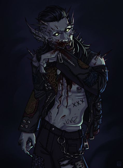 Vampire Masquerade Character, Vampire The Masquerade Tzimisce, Crazy Character Design Male, Vtm Nosferatu, Vampire The Masquerade Art, Vampire The Masquerade Character Art, Tzimisce Vampire, Clan Nosferatu, Cyberpunk Vampire