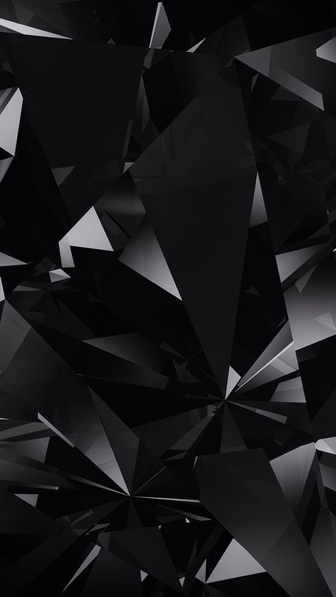 Fondo Black Diamond Wallpaper, Diamond Wallpaper, Black Phone Wallpaper, Black Wallpaper Iphone, Phone Wallpaper Design, Modern Wallpaper, Apple Wallpaper, Screen Wallpaper, Dark Wallpaper