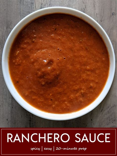 Street Taco Sauce Recipe, Easy Ranchero Sauce Recipe, Ranchero Sauce Recipe, Ranchero Sauce, Taco Sauce Recipes, Mexican Sauce, Salsa Guacamole, Condiment Recipes, Taco Sauce