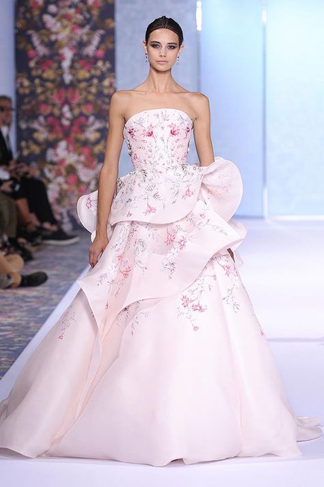 2016 Couture, Mode Rose, Ralph Russo, Ralph And Russo, Couture Week, Floral Fashion, Gorgeous Gowns, Bustiers, Fall 2016